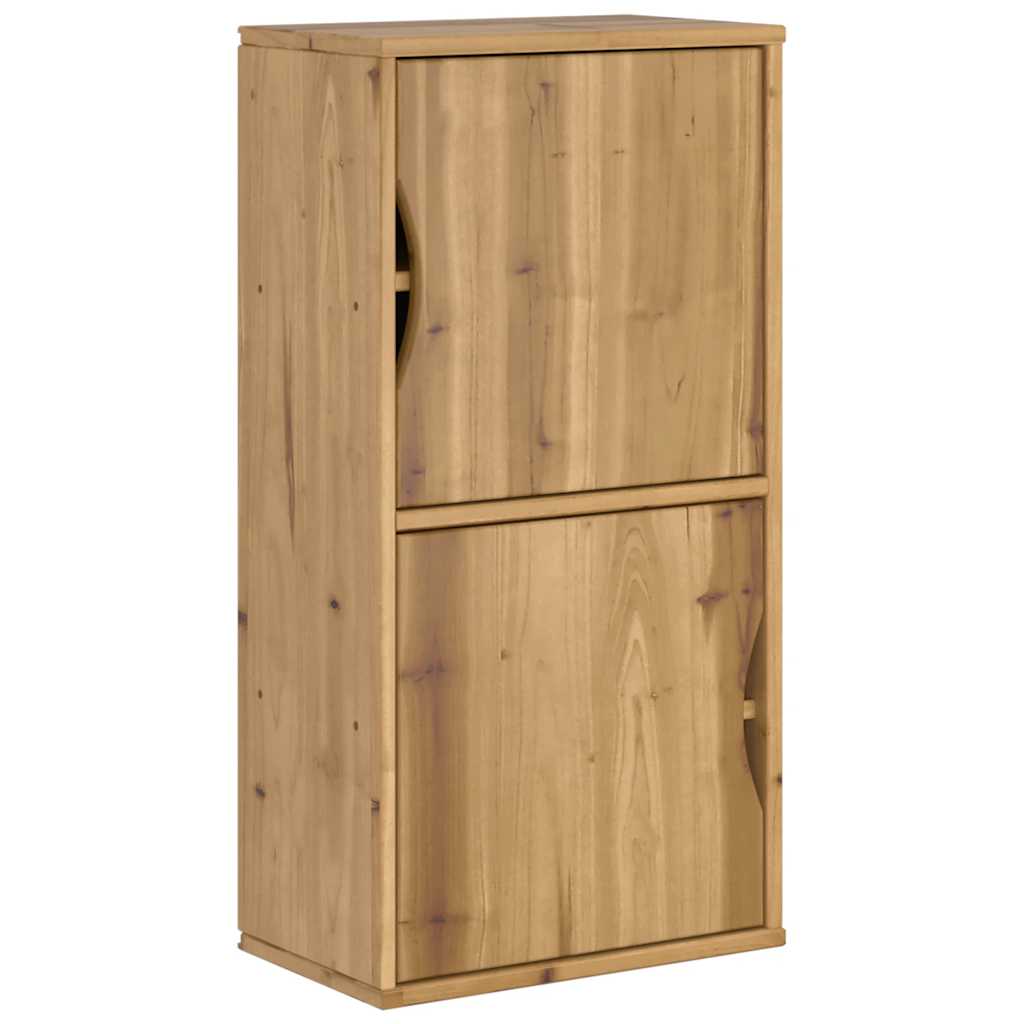 Bijzetkast ODDA 40x24x79 cm massief grenenhout is nu te koop bij PeponiXL, paradijselijk wonen!