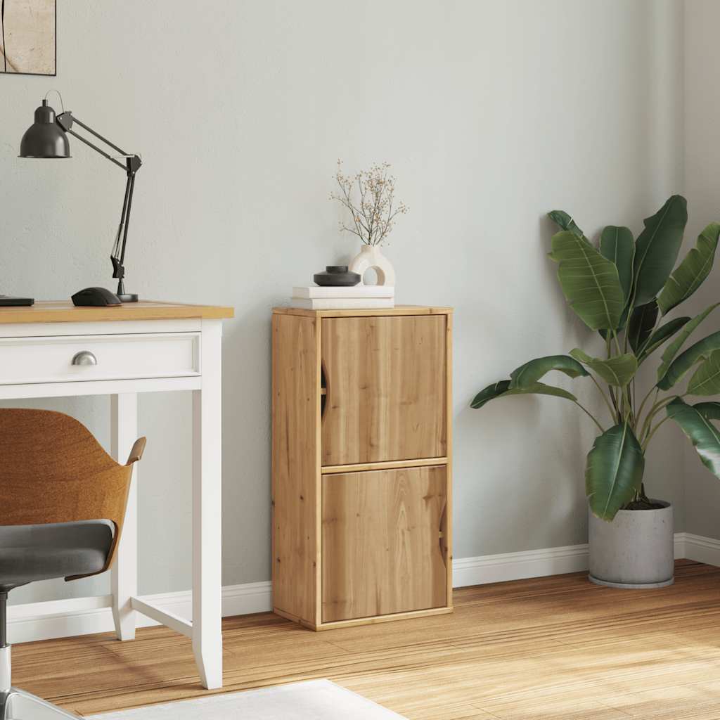 Bijzetkast ODDA 40x24x79 cm massief grenenhout is nu te koop bij PeponiXL, paradijselijk wonen!