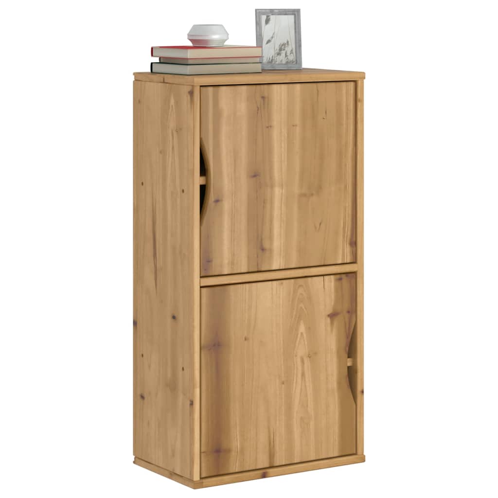 Bijzetkast ODDA 40x24x79 cm massief grenenhout is nu te koop bij PeponiXL, paradijselijk wonen!