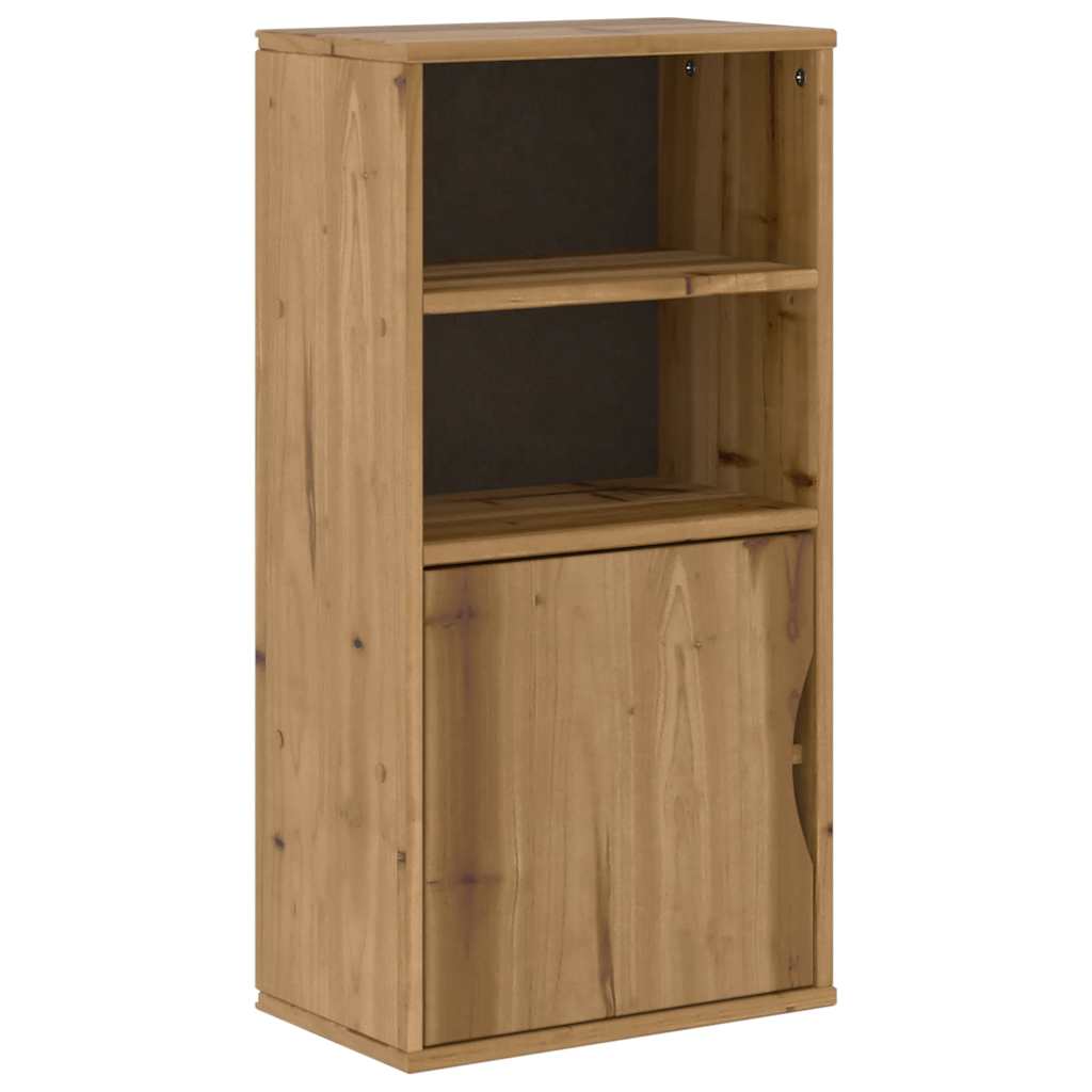 Bijzetkast ODDA 40x24x79 cm massief grenenhout is nu te koop bij PeponiXL, paradijselijk wonen!