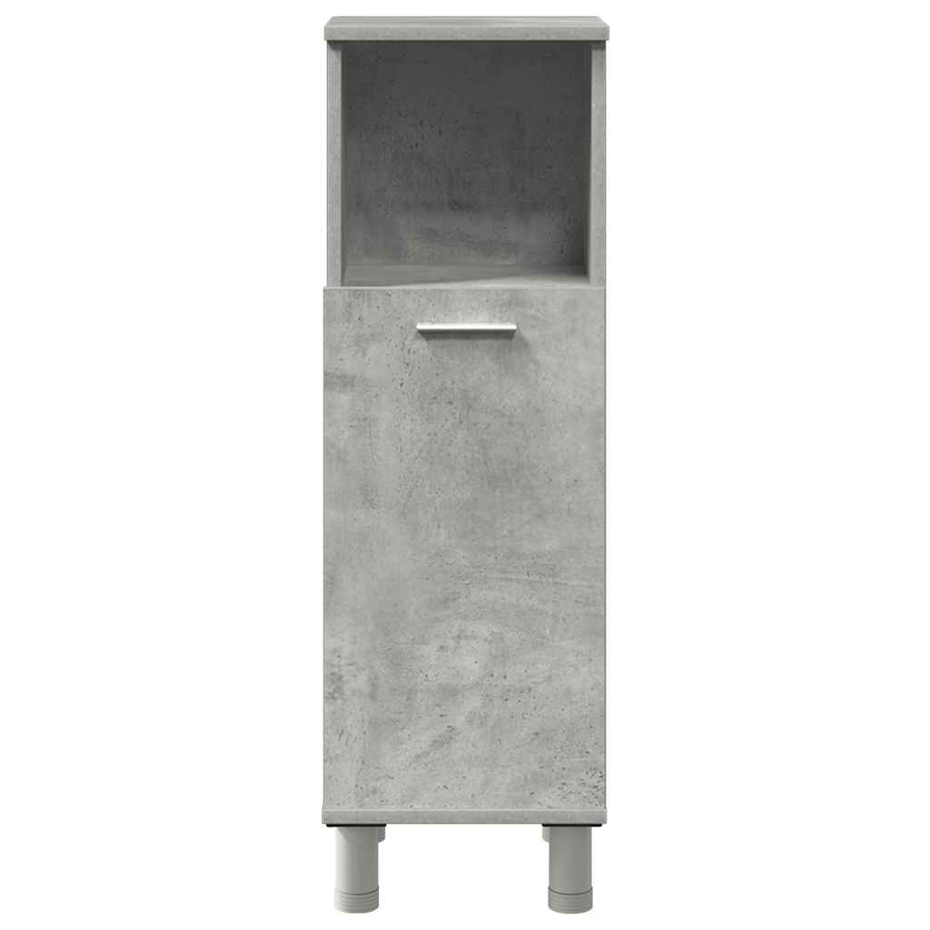 3-delige Badkamermeubelset bewerkt hout betongrijs is nu te koop bij PeponiXL, paradijselijk wonen!