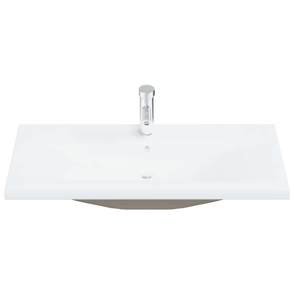 4-delige Badkamermeubelset bewerkt hout betongrijs is nu te koop bij PeponiXL, paradijselijk wonen!