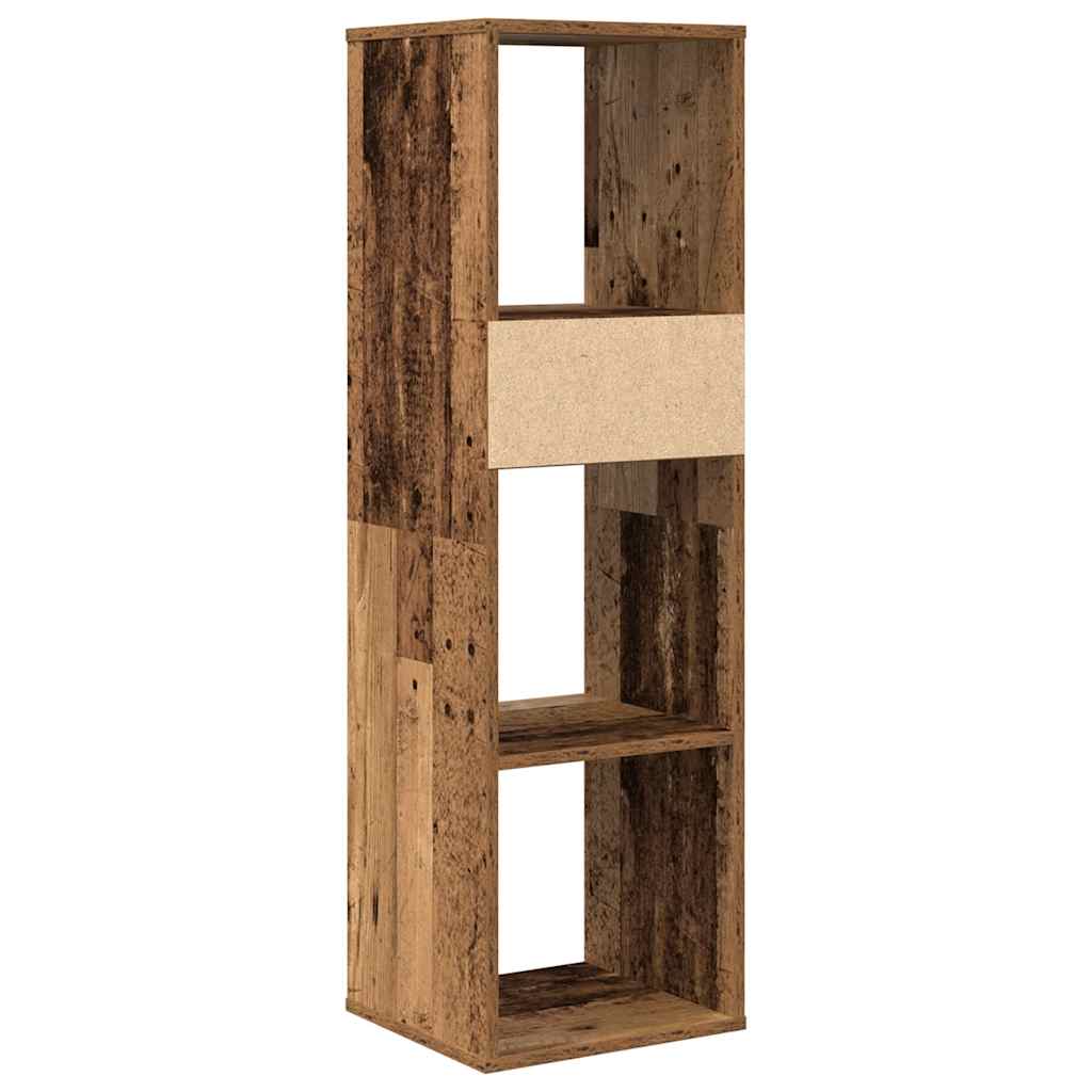 Boekenkast 34x31x112 cm bewerkt hout oud houtkleurig is nu te koop bij PeponiXL, paradijselijk wonen!
