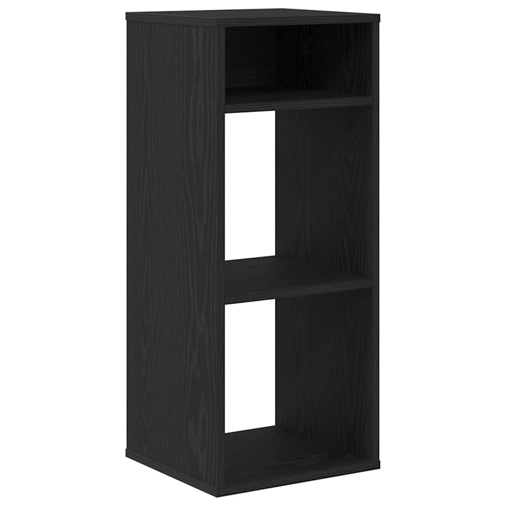 Boekenkast 34x31x80 cm bewerkt hout zwart is nu te koop bij PeponiXL, paradijselijk wonen!