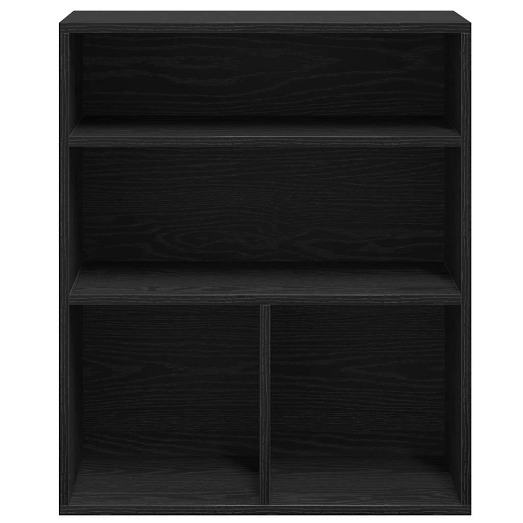 Boekenkast 60x30x71,5 cm bewerkt hout zwart is nu te koop bij PeponiXL, paradijselijk wonen!
