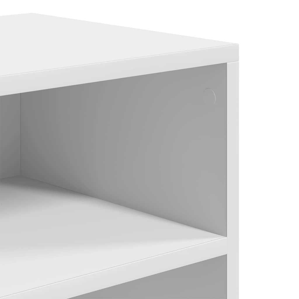 Boekenkast 60x30x71,5 cm bewerkt hout wit is nu te koop bij PeponiXL, paradijselijk wonen!