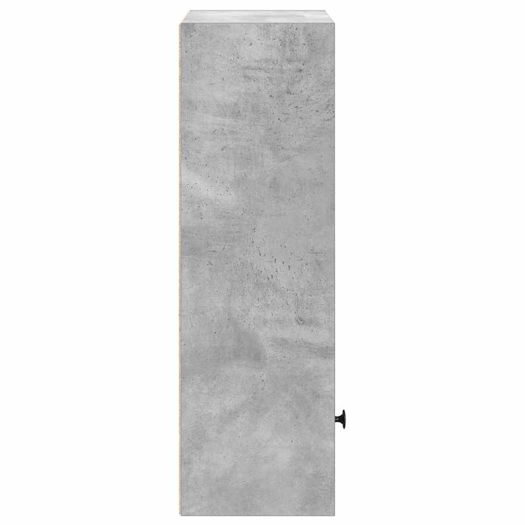 Boekenkast 31x24x77 cm bewerkt hout betongrijs is nu te koop bij PeponiXL, paradijselijk wonen!