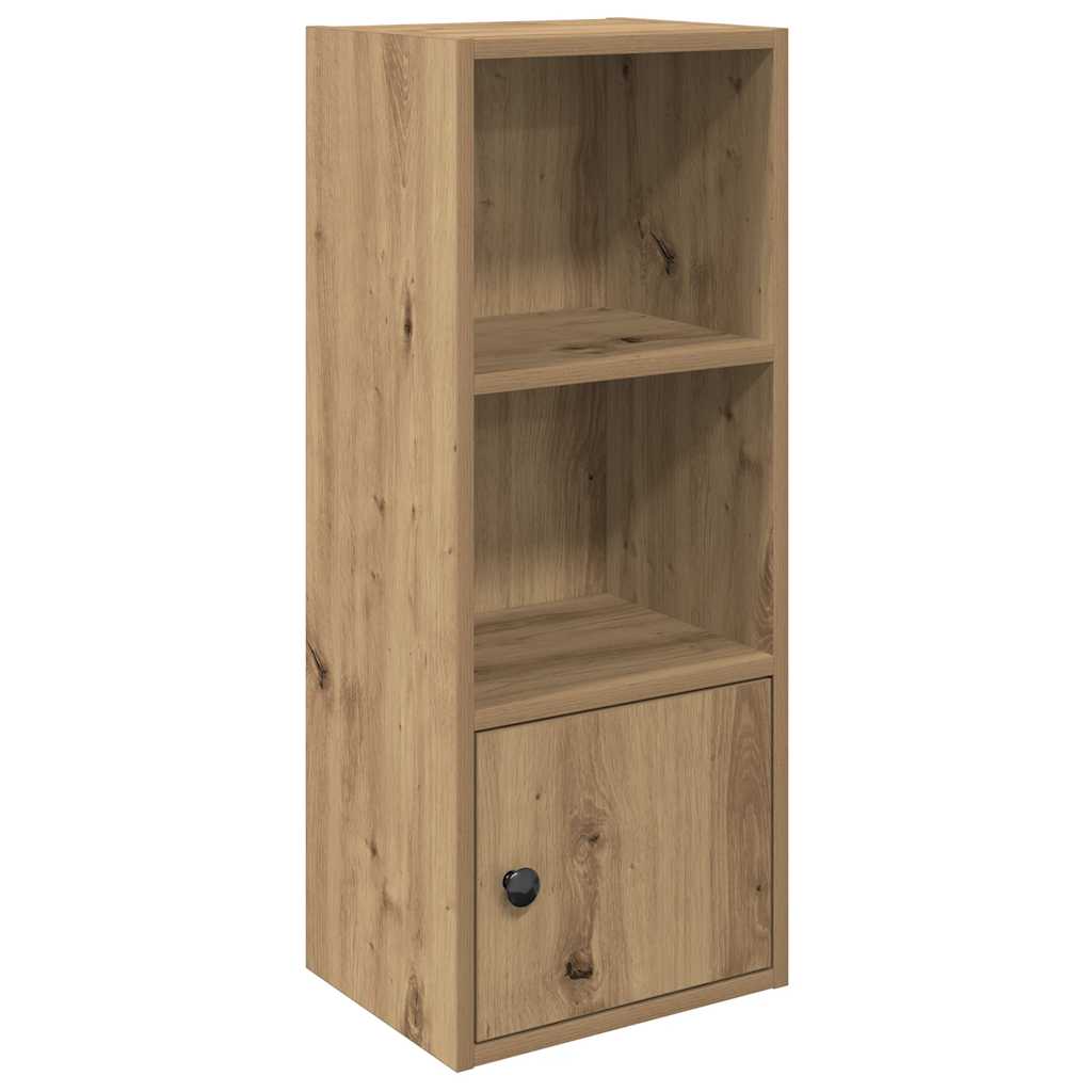 Boekenkast 31x24x77 cm bewerkt hout artisanaal eikenkleurig is nu te koop bij PeponiXL, paradijselijk wonen!