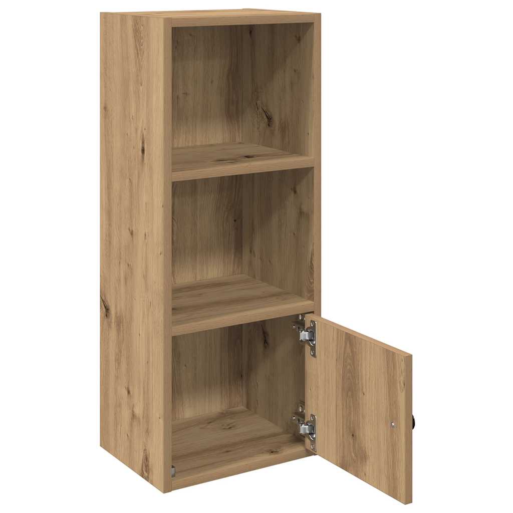 Boekenkast 31x24x77 cm bewerkt hout artisanaal eikenkleurig is nu te koop bij PeponiXL, paradijselijk wonen!