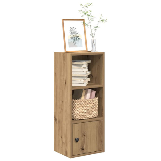 Boekenkast 31x24x77 cm bewerkt hout artisanaal eikenkleurig is nu te koop bij PeponiXL, paradijselijk wonen!