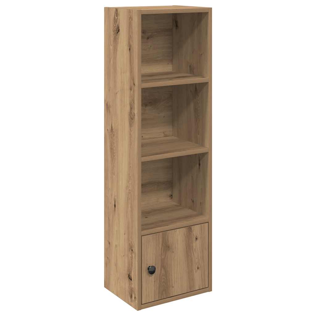 Boekenkast 31x24x102 cm bewerkt hout artisanaal eikenkleurig is nu te koop bij PeponiXL, paradijselijk wonen!