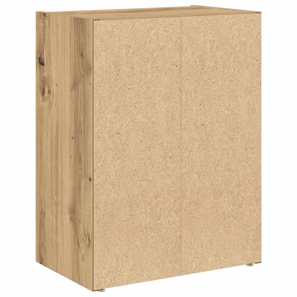 Boekenkast 40x24x52 cm bewerkt hout artisanaal eikenkleurig is nu te koop bij PeponiXL, paradijselijk wonen!