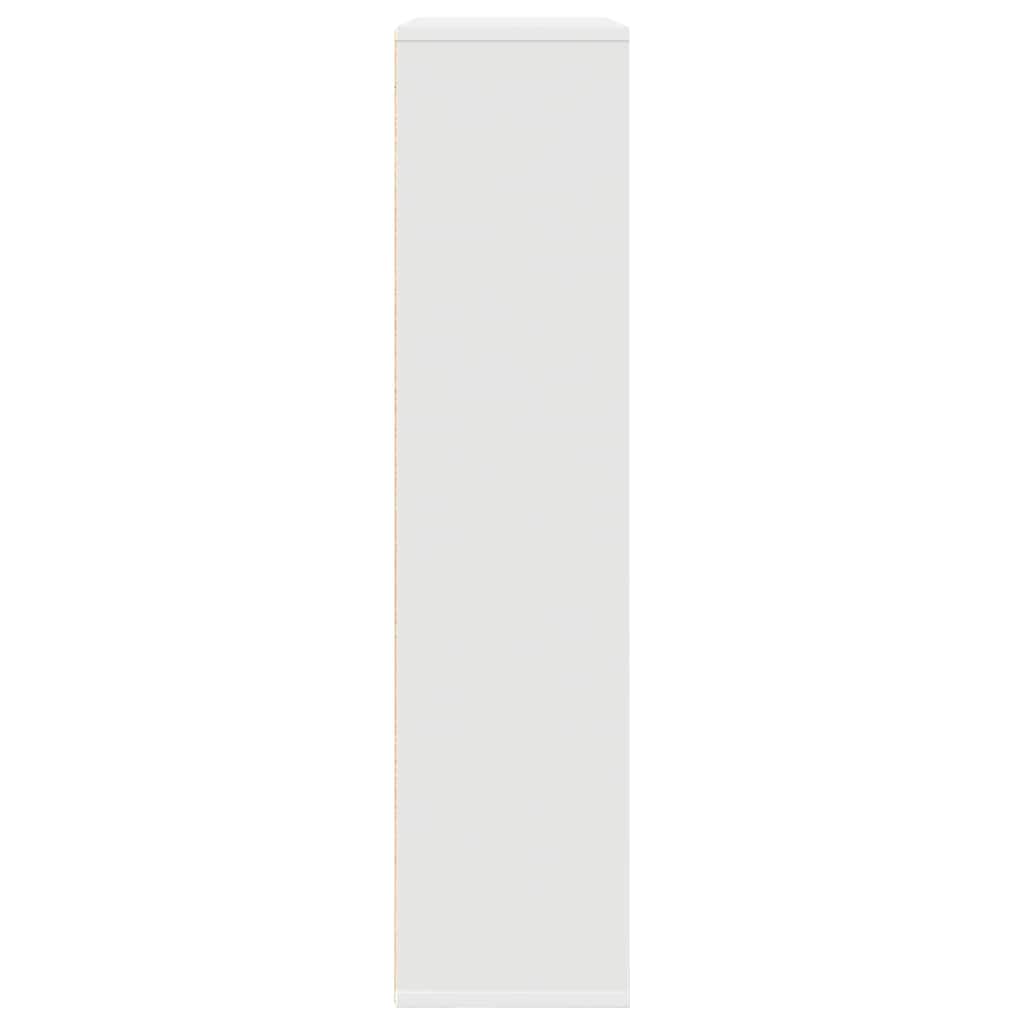 Boekenkast 89x24x101,5 cm bewerkt hout wit is nu te koop bij PeponiXL, paradijselijk wonen!