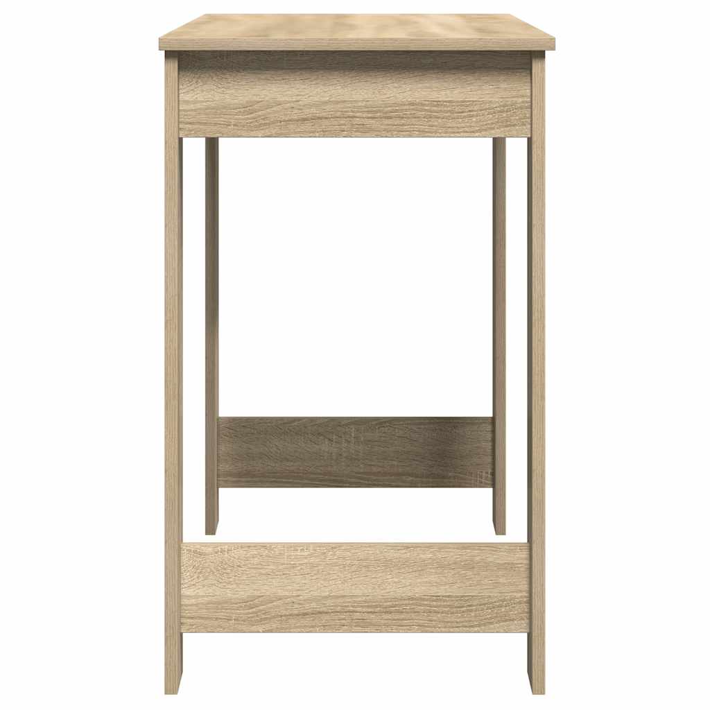 Bureau 100x45x75 cm bewerkt hout sonoma eikenkleurig is nu te koop bij PeponiXL, paradijselijk wonen!
