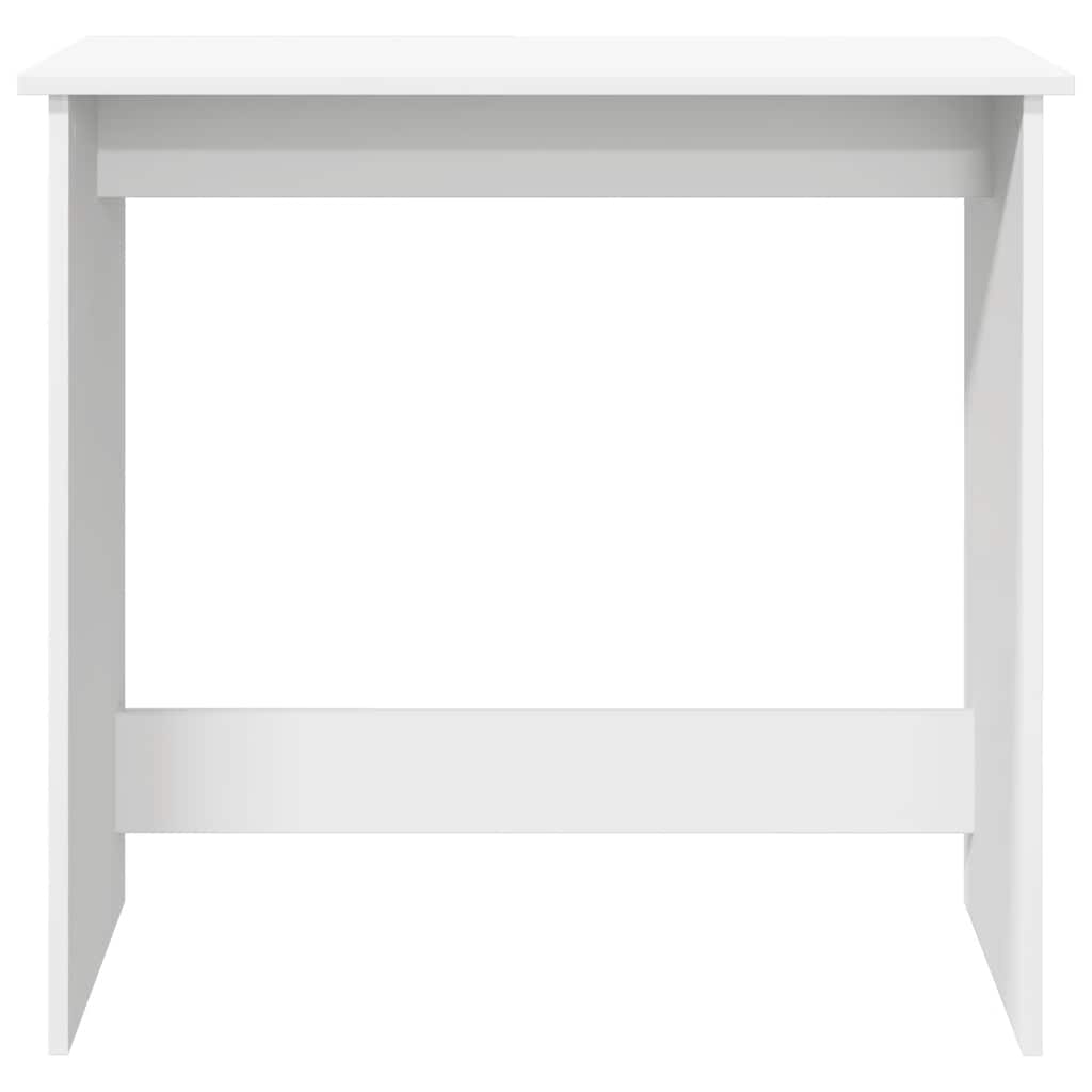 Bureau 80x40x75 cm bewerkt hout wit is nu te koop bij PeponiXL, paradijselijk wonen!