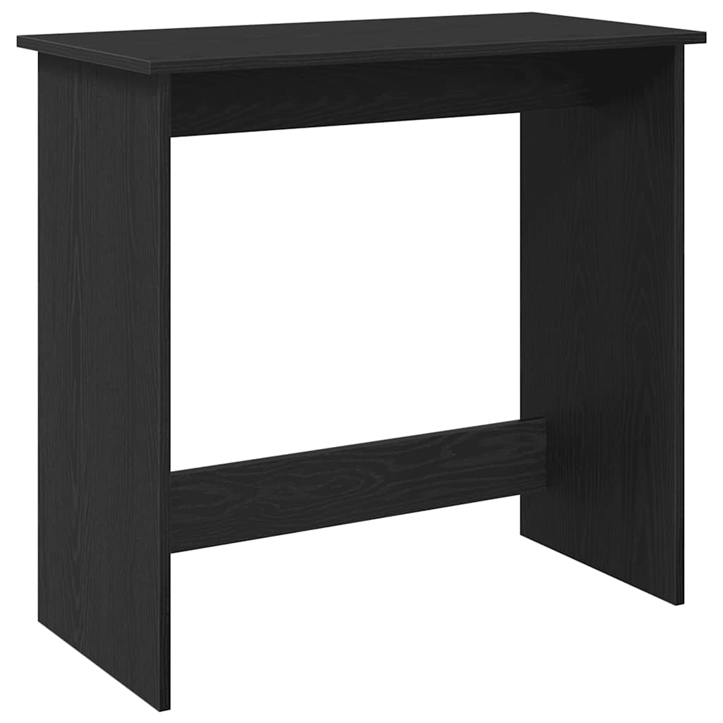 Bureau 80x40x75 cm bewerkt hout zwart is nu te koop bij PeponiXL, paradijselijk wonen!
