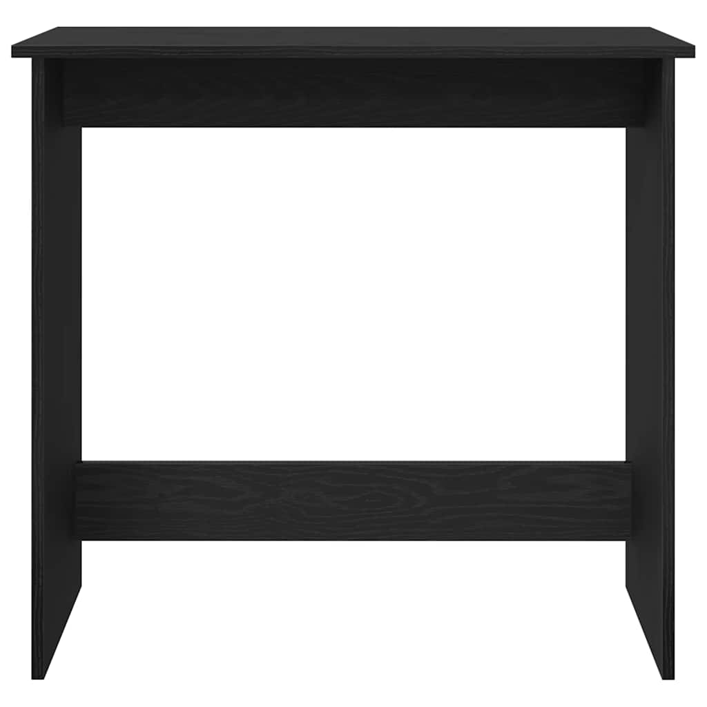 Bureau 80x40x75 cm bewerkt hout zwart is nu te koop bij PeponiXL, paradijselijk wonen!