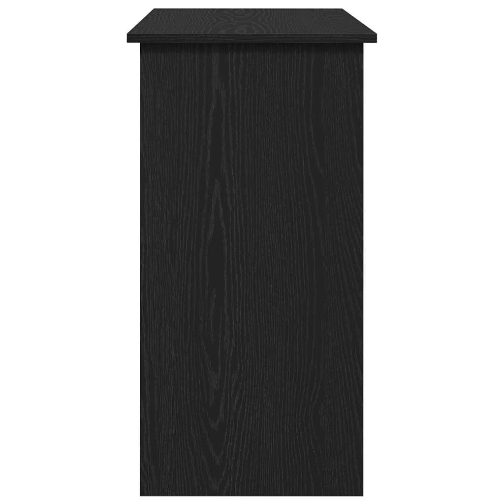 Bureau 80x40x75 cm bewerkt hout zwart is nu te koop bij PeponiXL, paradijselijk wonen!