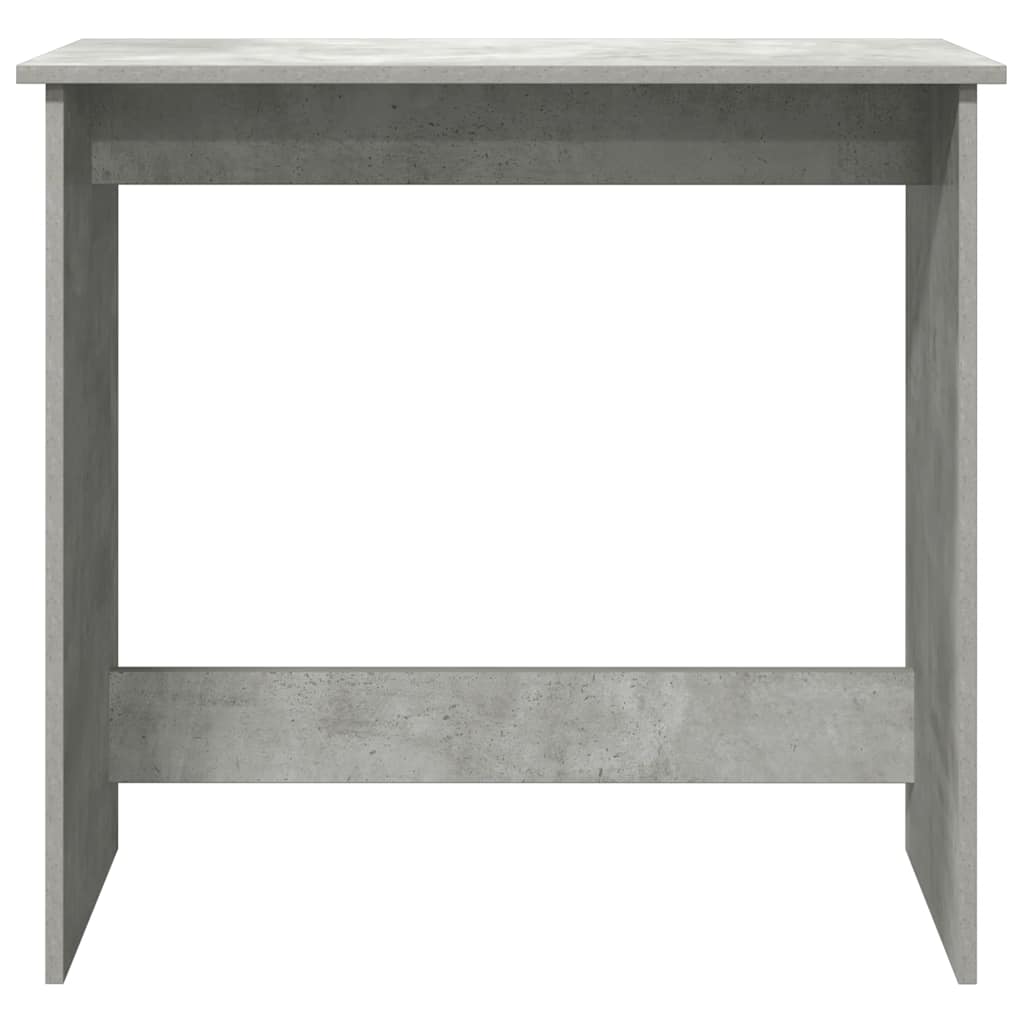 Bureau 80x40x75 cm bewerkt hout betongrijs is nu te koop bij PeponiXL, paradijselijk wonen!