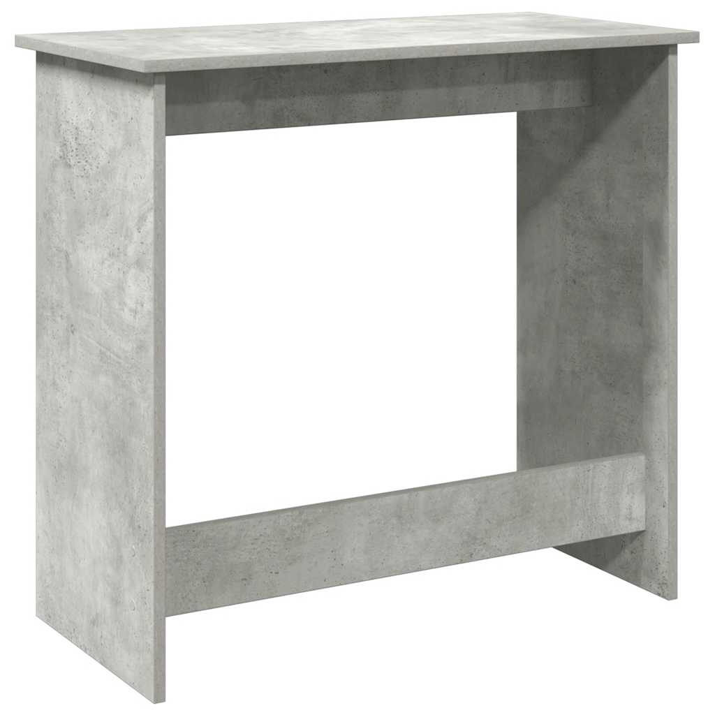 Bureau 80x40x75 cm bewerkt hout betongrijs is nu te koop bij PeponiXL, paradijselijk wonen!