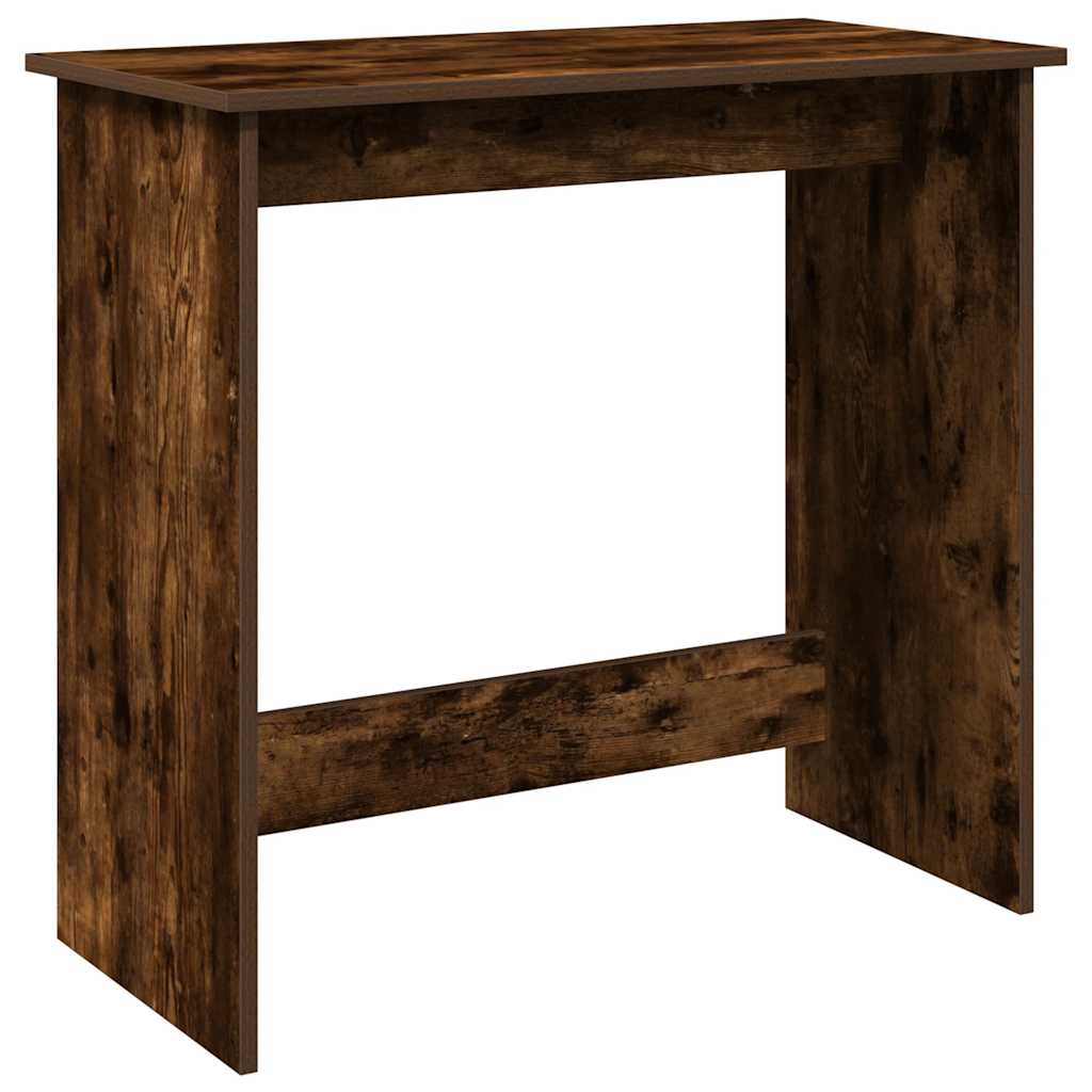 Bureau 80x40x75 cm bewerkt hout gerookt eikenkleurig is nu te koop bij PeponiXL, paradijselijk wonen!