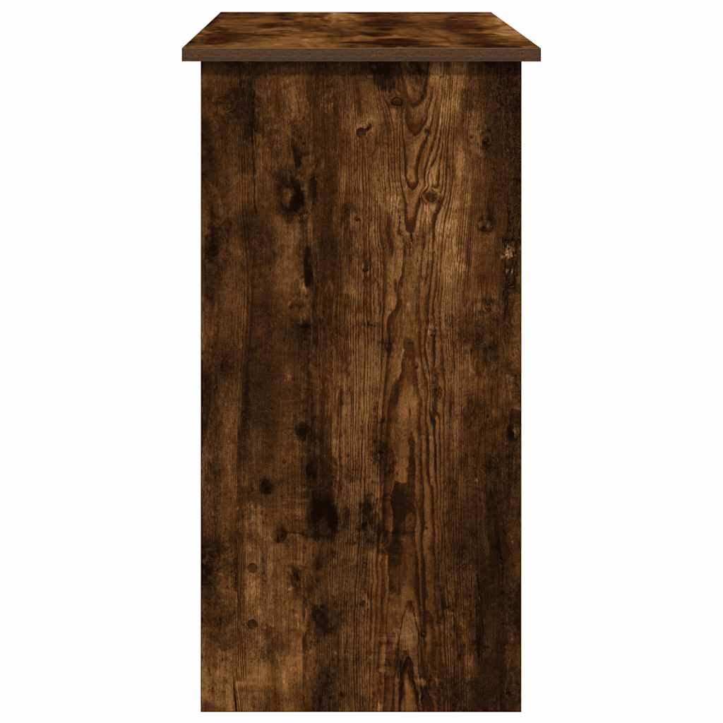 Bureau 80x40x75 cm bewerkt hout gerookt eikenkleurig is nu te koop bij PeponiXL, paradijselijk wonen!