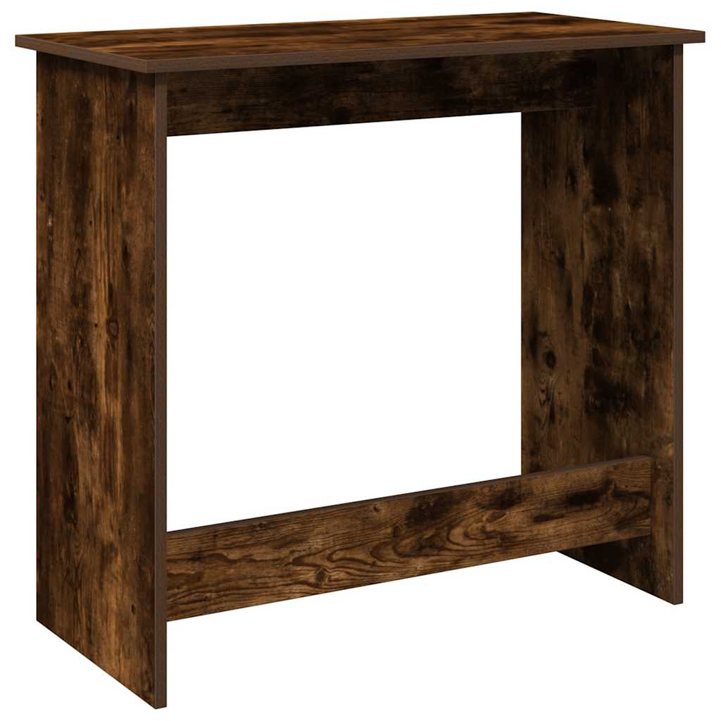 Bureau 80x40x75 cm bewerkt hout gerookt eikenkleurig is nu te koop bij PeponiXL, paradijselijk wonen!