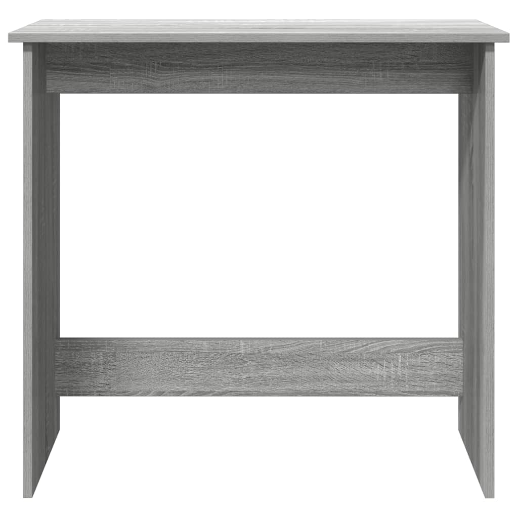 Bureau 80x40x75 cm bewerkt hout grijs sonoma eikenkleurig is nu te koop bij PeponiXL, paradijselijk wonen!
