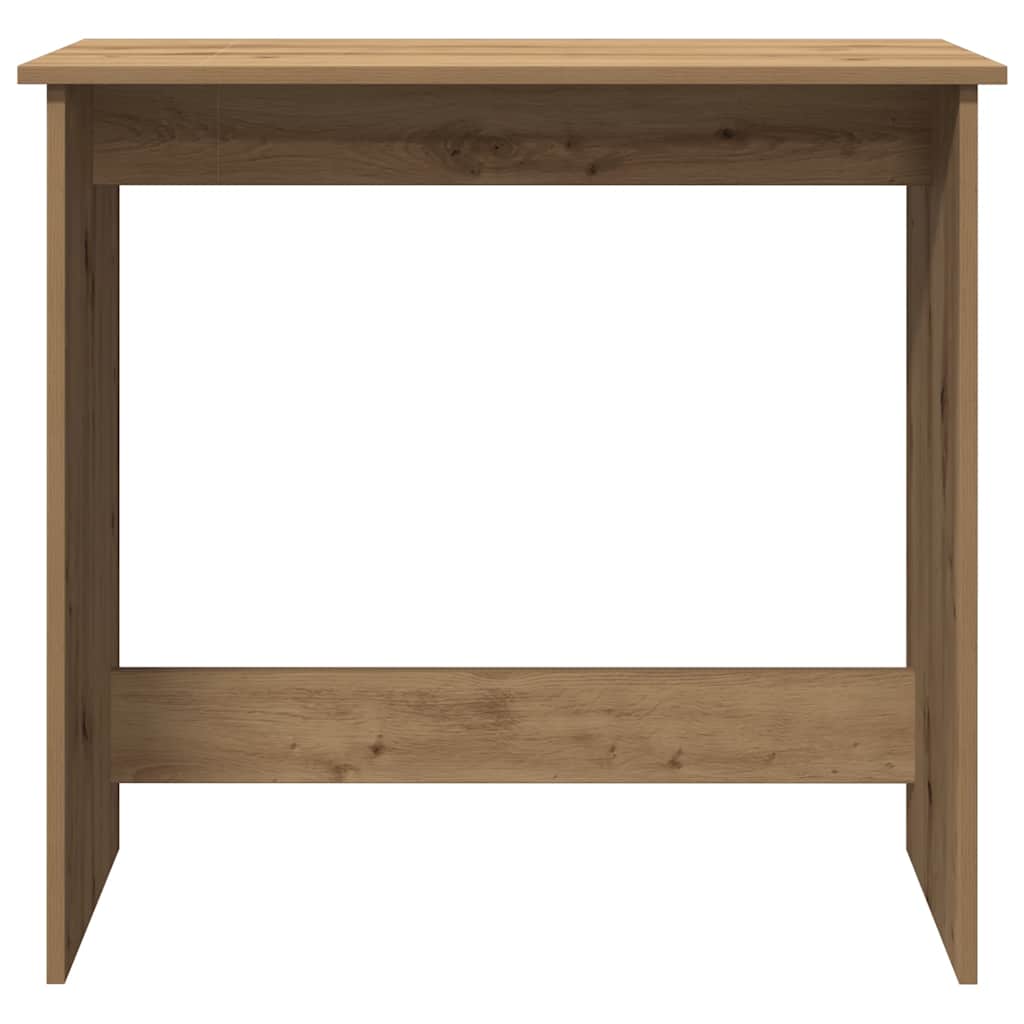 Bureau 80x40x75 cm bewerkt hout artisanaal eikenkleurig is nu te koop bij PeponiXL, paradijselijk wonen!