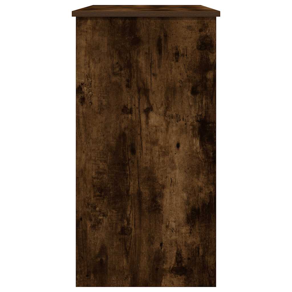 Bureau 80x40x75 cm bewerkt hout gerookt eikenkleurig is nu te koop bij PeponiXL, paradijselijk wonen!