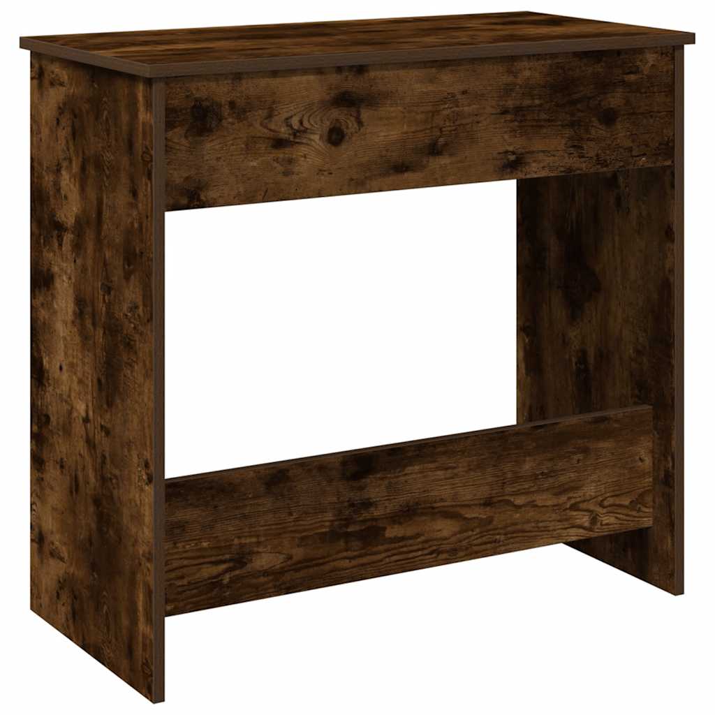 Bureau 80x40x75 cm bewerkt hout gerookt eikenkleurig is nu te koop bij PeponiXL, paradijselijk wonen!