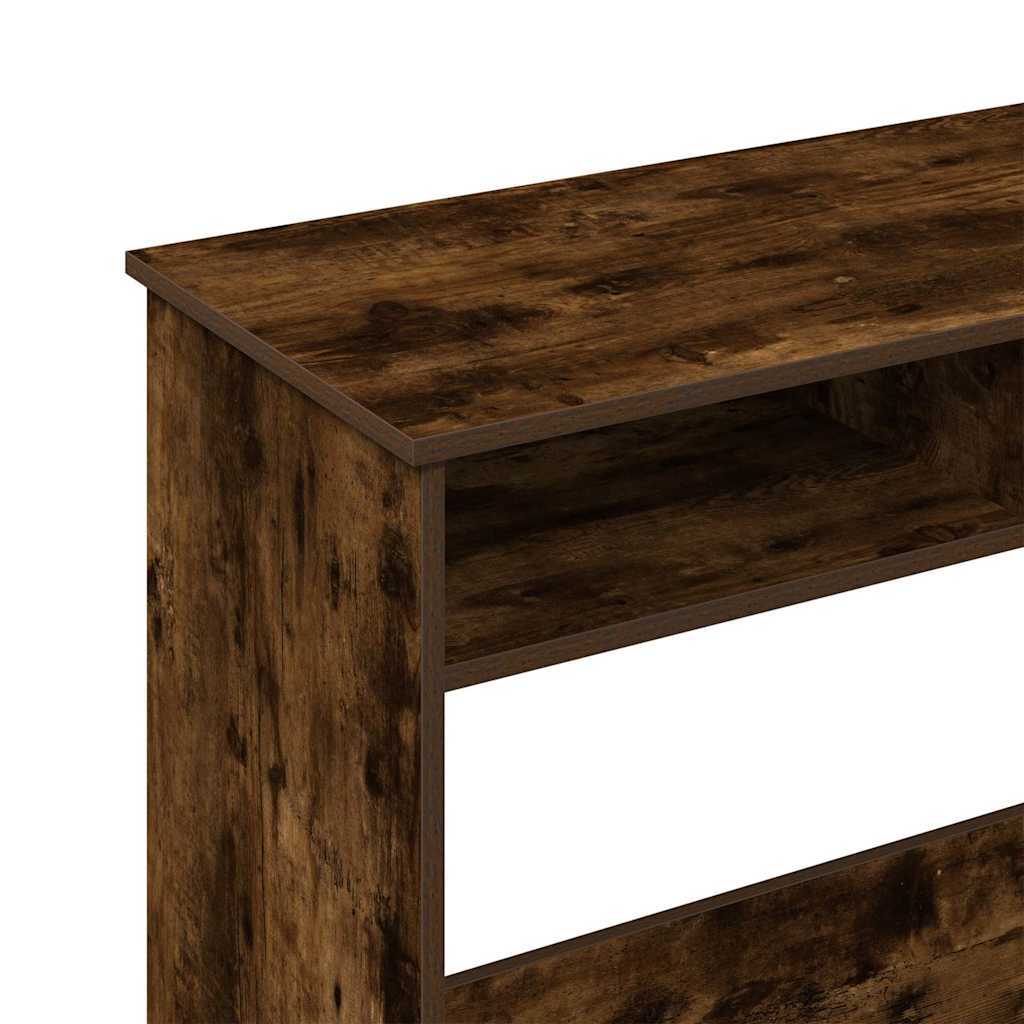 Bureau 80x40x75 cm bewerkt hout gerookt eikenkleurig is nu te koop bij PeponiXL, paradijselijk wonen!