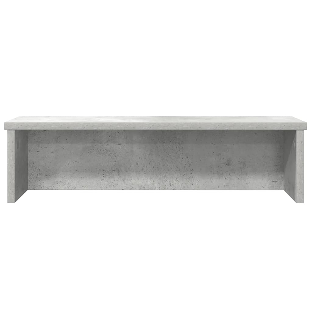 Keukenrek stapelbaar 50x15x16 cm bewerkt hout betongrijs is nu te koop bij PeponiXL, paradijselijk wonen!