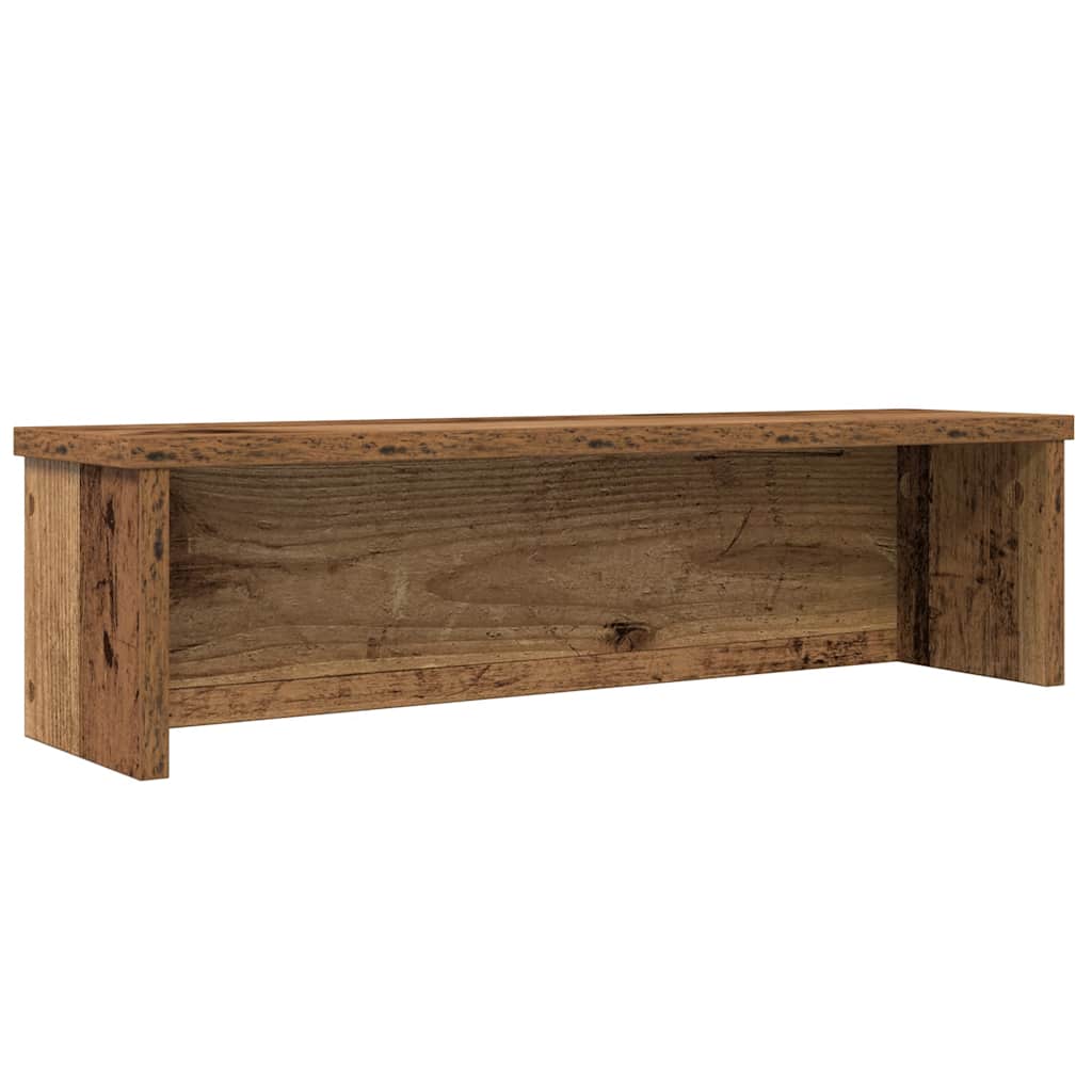 Keukenrek stapelbaar 50x15x16 cm bewerkt hout oud houtkleurig is nu te koop bij PeponiXL, paradijselijk wonen!