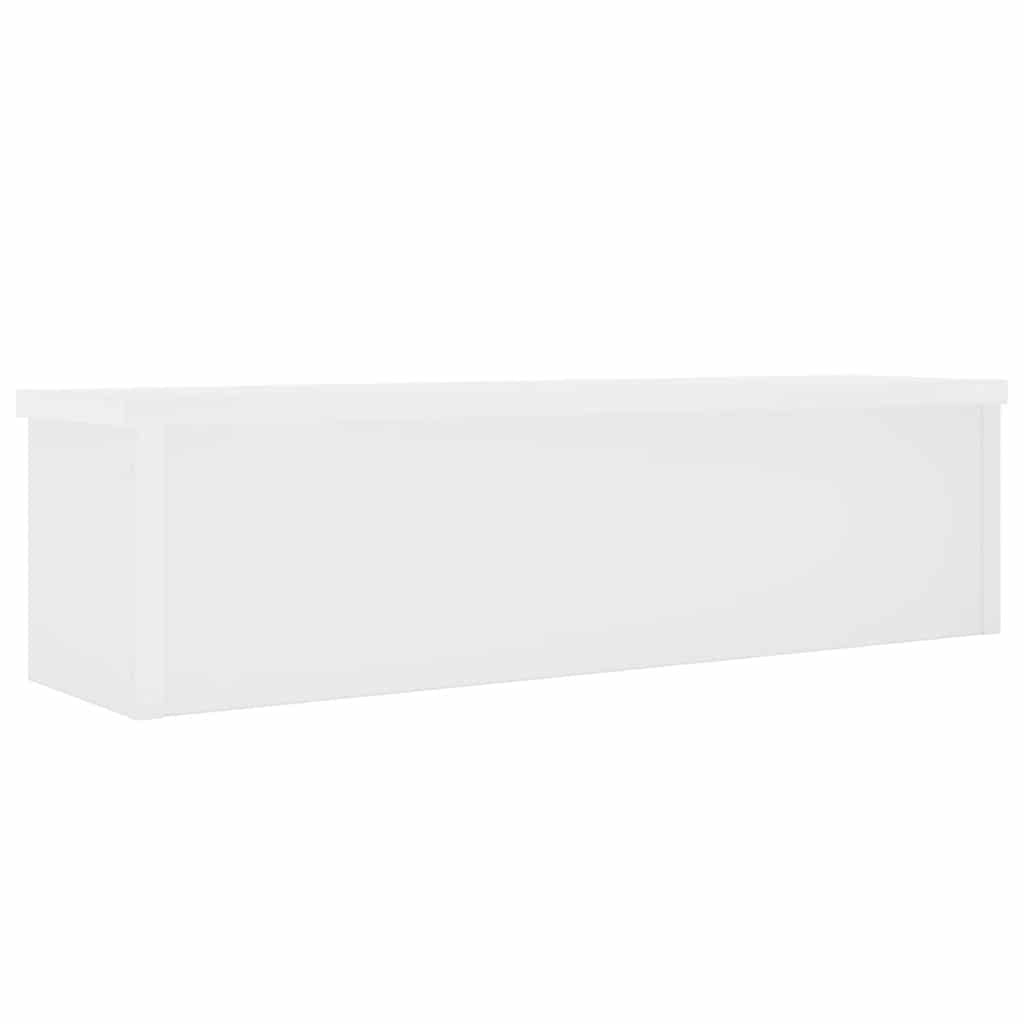 Keukenrek stapelbaar 60x15x16 cm bewerkt hout wit is nu te koop bij PeponiXL, paradijselijk wonen!