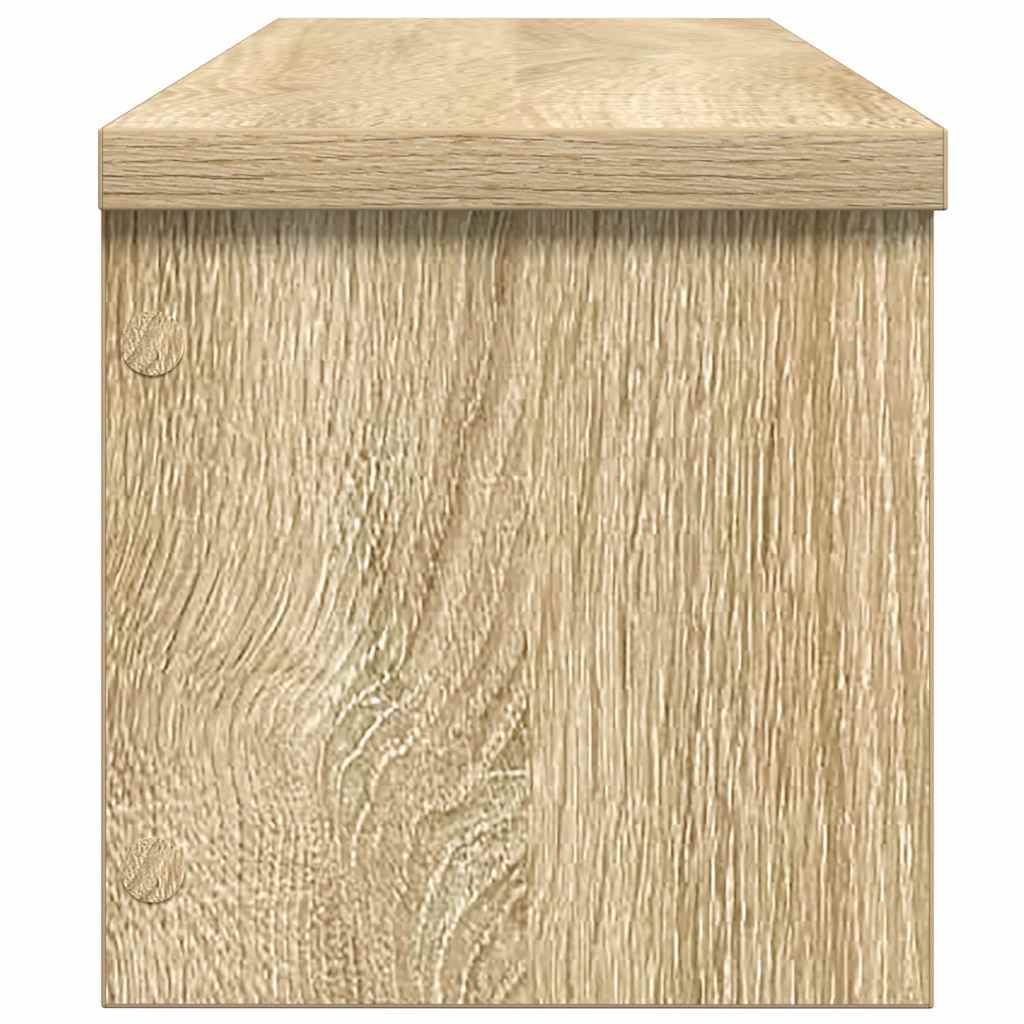 Keukenrekken stapelbaar 2 st 60x15x16 cm sonoma eikenkleurig is nu te koop bij PeponiXL, paradijselijk wonen!