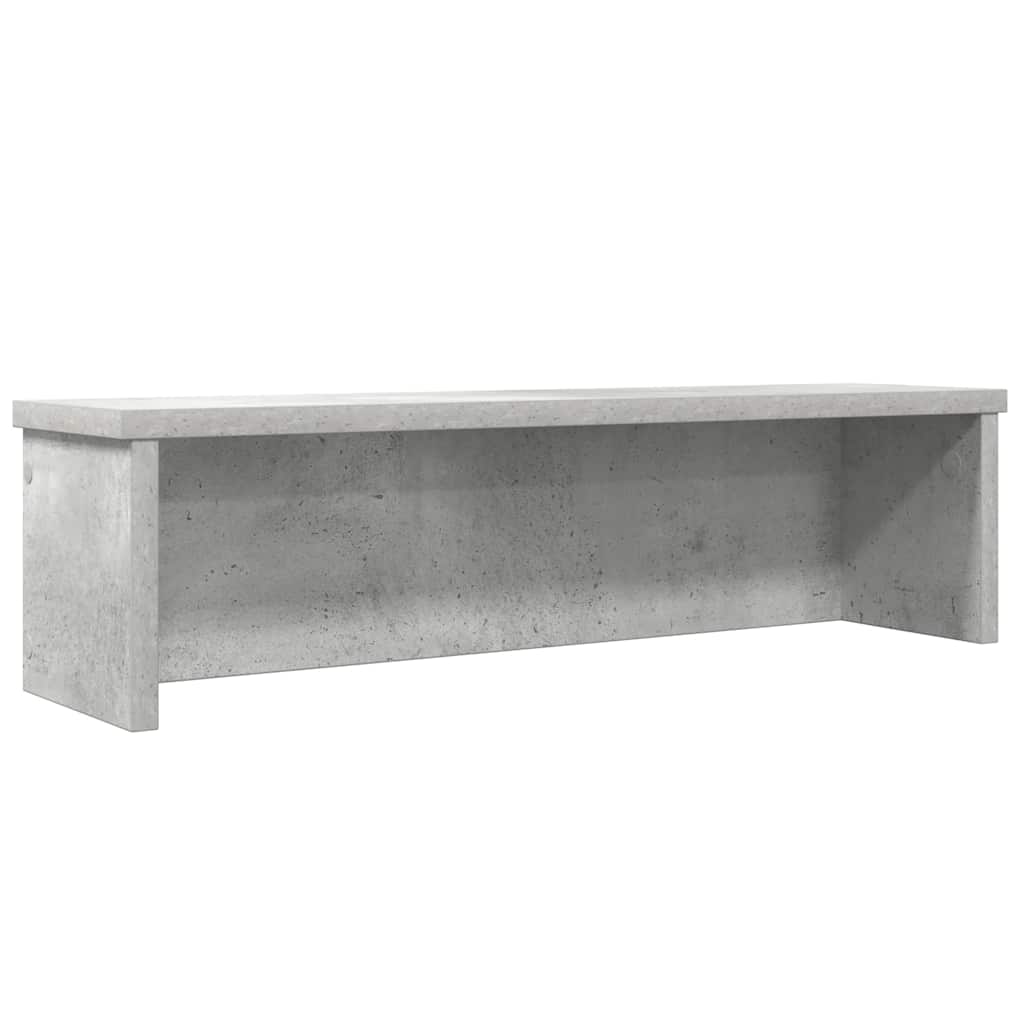 Keukenrek stapelbaar 60x15x16 cm bewerkt hout betongrijs is nu te koop bij PeponiXL, paradijselijk wonen!