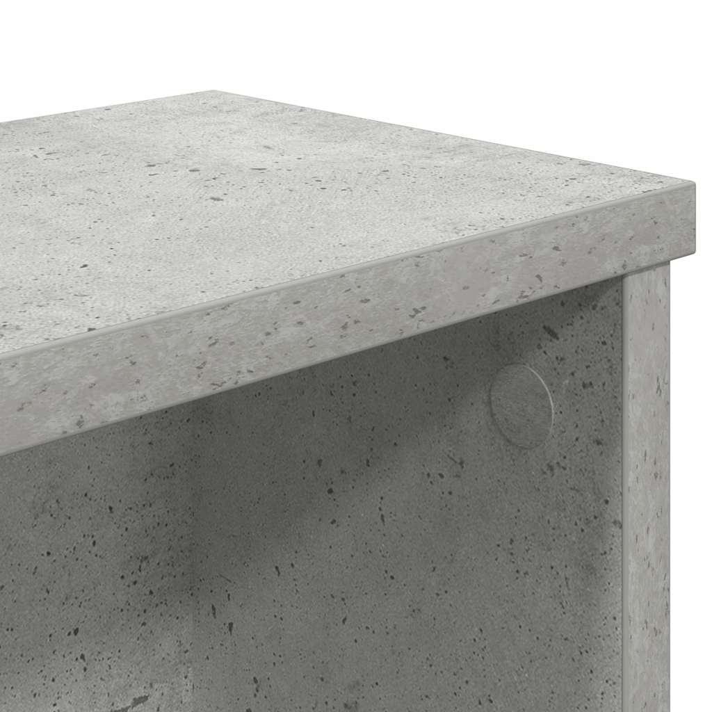 Keukenrekken stapelbaar 2 st 60x15x16 cm betongrijs is nu te koop bij PeponiXL, paradijselijk wonen!