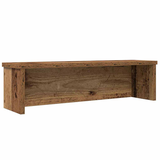 Keukenrek stapelbaar 60x15x16 cm bewerkt hout oud houtkleurig is nu te koop bij PeponiXL, paradijselijk wonen!