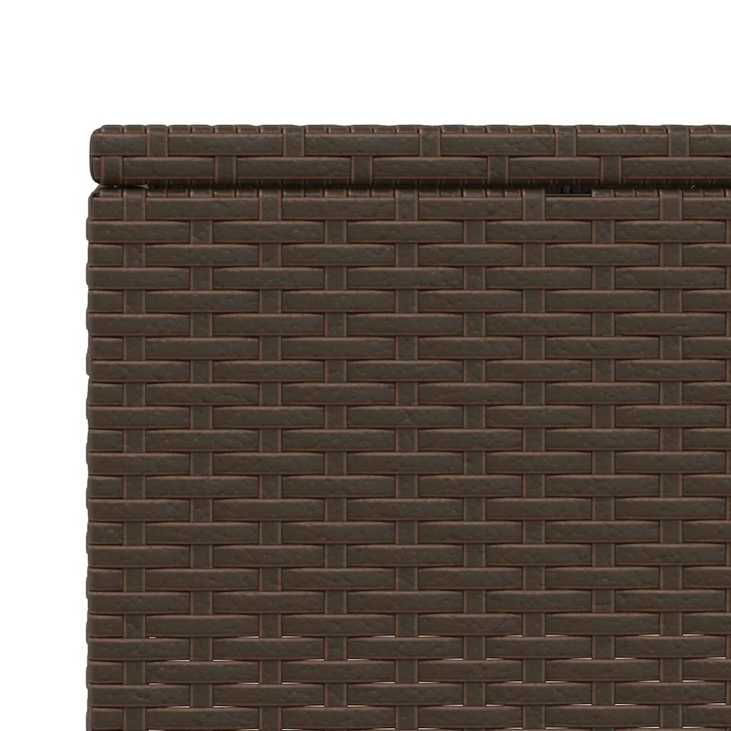 Ligbed met zwevend kussen poly rattan bruin is nu te koop bij PeponiXL, paradijselijk wonen!