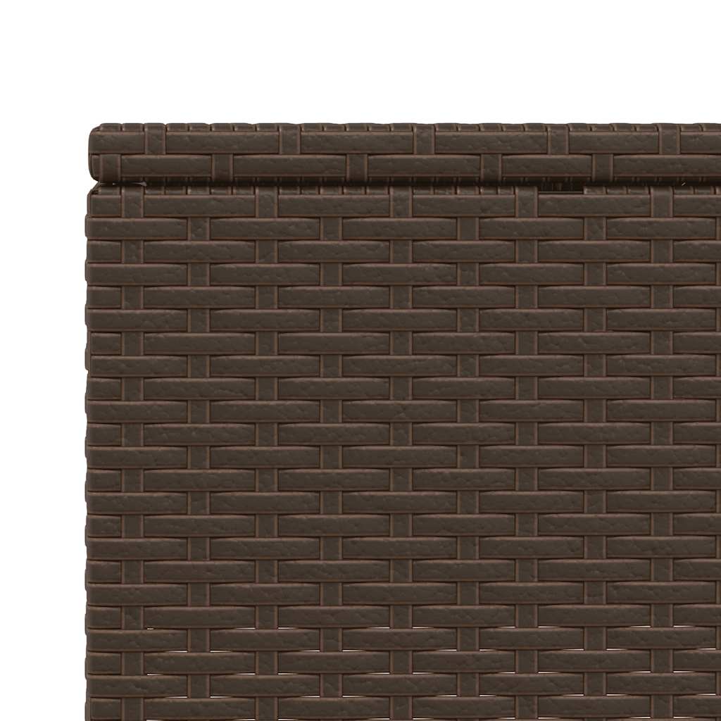 Ligbed met zwevend kussen poly rattan bruin is nu te koop bij PeponiXL, paradijselijk wonen!