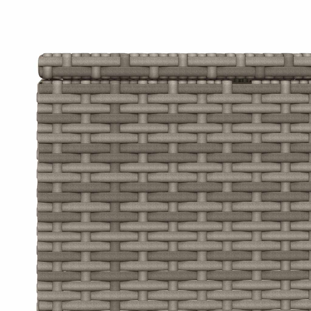 Ligbed met zwevend kussen poly rattan grijs is nu te koop bij PeponiXL, paradijselijk wonen!