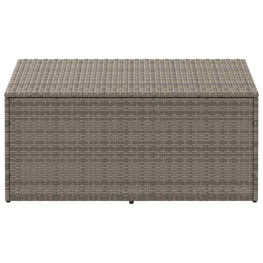 Tuinbox 110x50x58 cm poly rattan grijs is nu te koop bij PeponiXL, paradijselijk wonen!