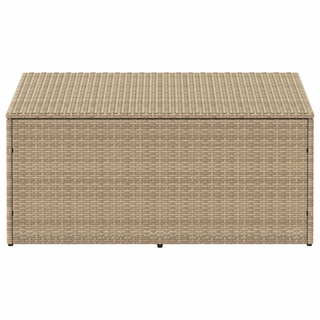Tuinbox beige 110x50x58 cm poly rattan is nu te koop bij PeponiXL, paradijselijk wonen!