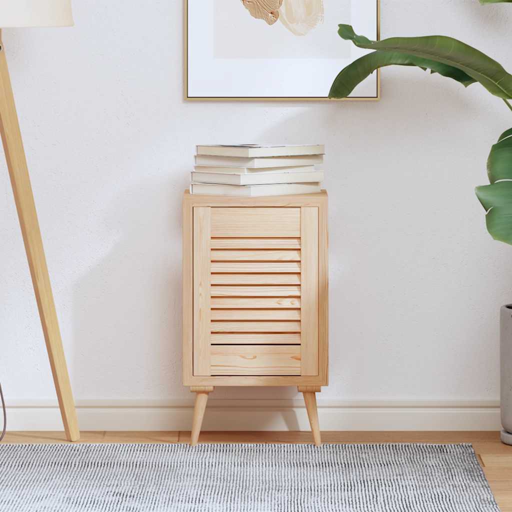 Kastdeur met lamellen 39,5x29,5 cm massief grenenhout is nu te koop bij PeponiXL, paradijselijk wonen!