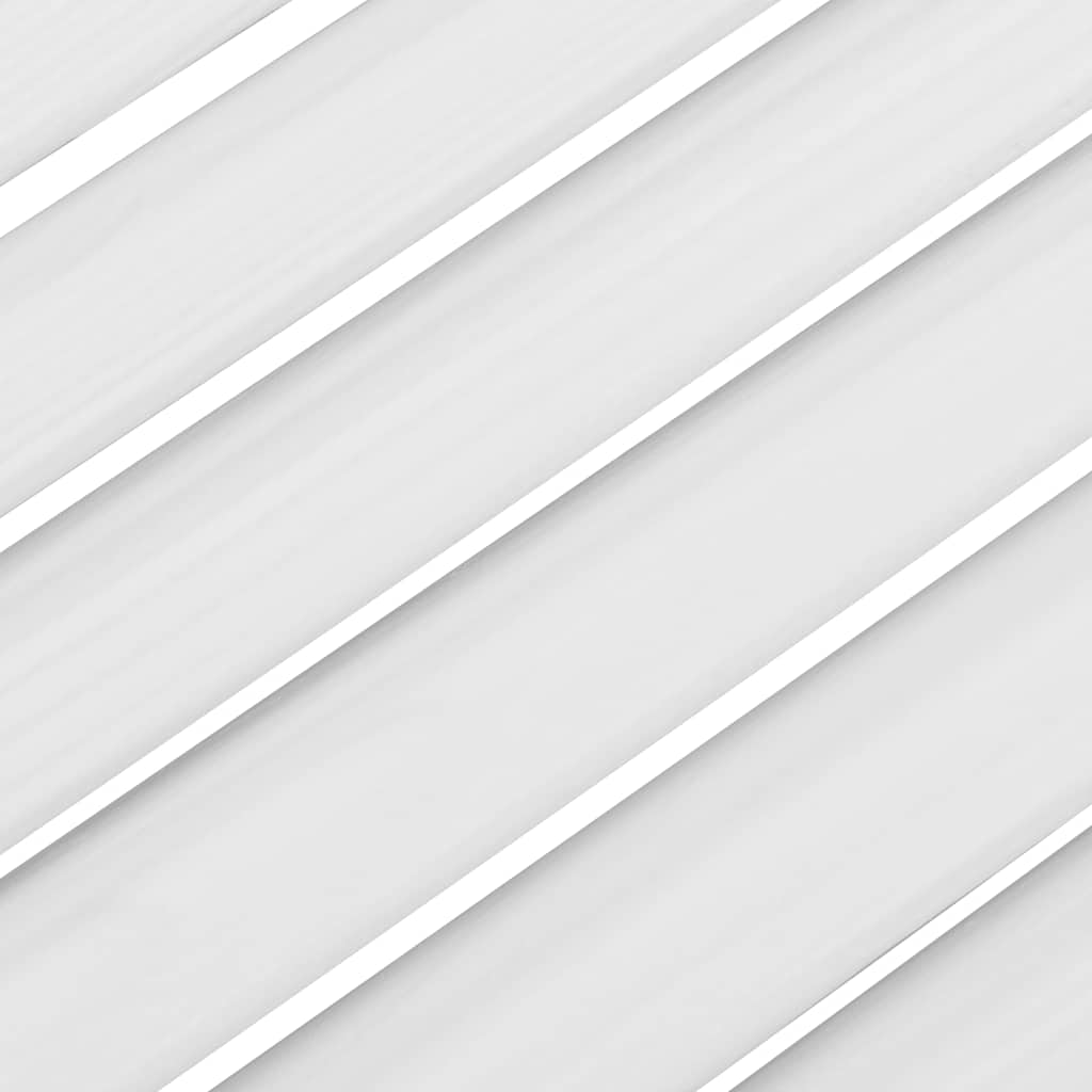 Kastdeuren louvredesign 2 st 99x29,5 cm wit is nu te koop bij PeponiXL, paradijselijk wonen!