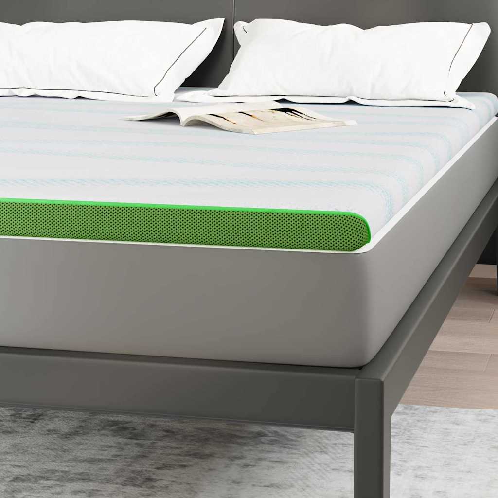 matrastopper Wit en Groen 140 x 190 cm Jacquard Stof is nu te koop bij PeponiXL, paradijselijk wonen!