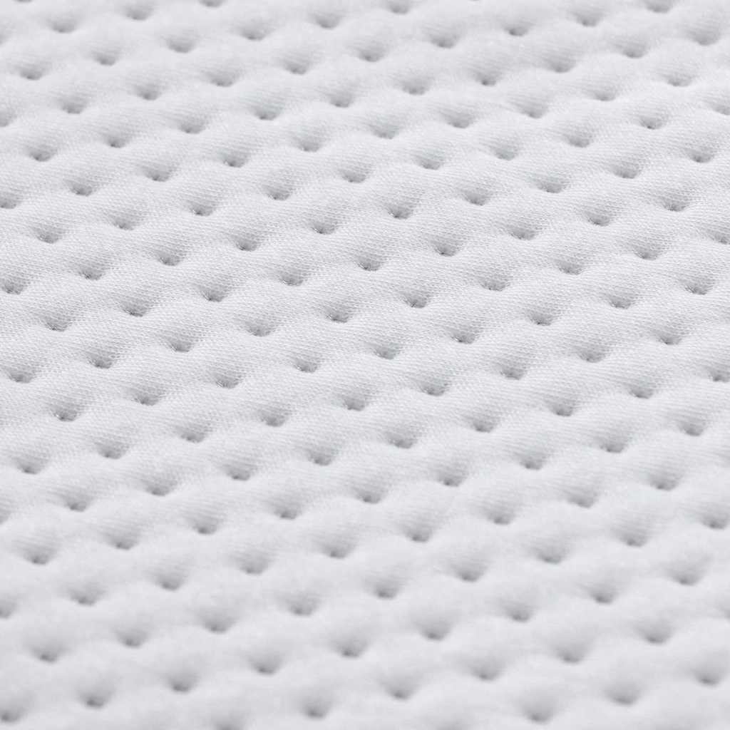 matrastopper Wit 90 x 200 cm Jacquard Stof is nu te koop bij PeponiXL, paradijselijk wonen!