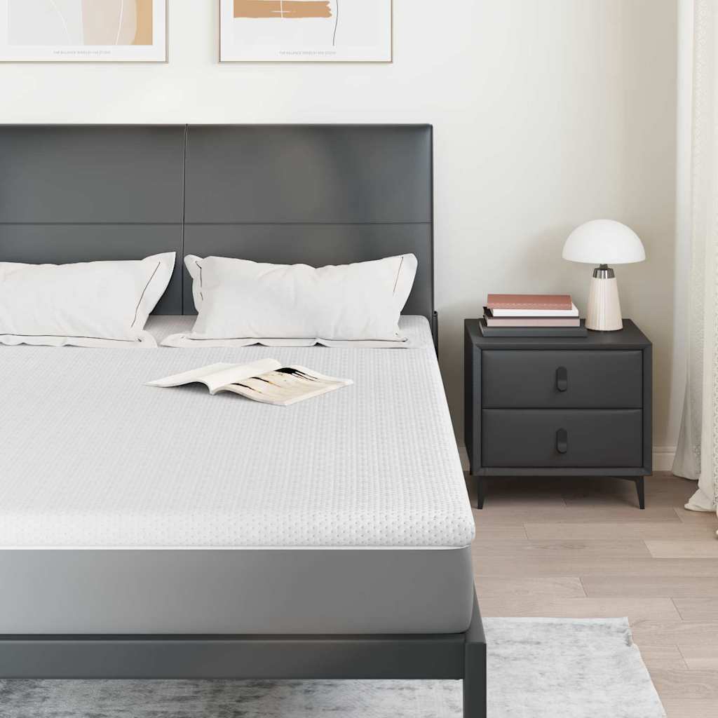 matrastopper Wit 160 x 200 cm Jacquard Stof is nu te koop bij PeponiXL, paradijselijk wonen!