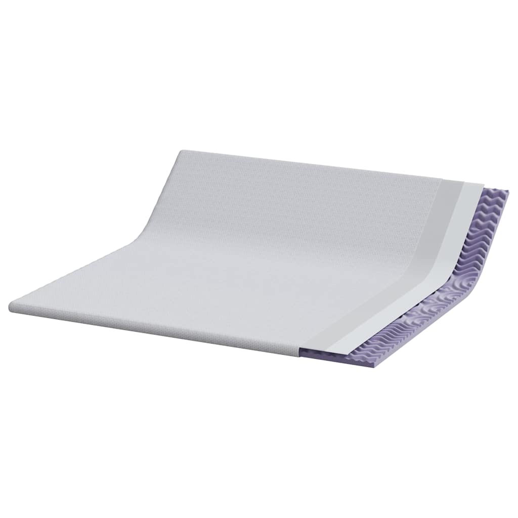 matrastopper Wit 180 x 200 cm Jacquard Stof is nu te koop bij PeponiXL, paradijselijk wonen!